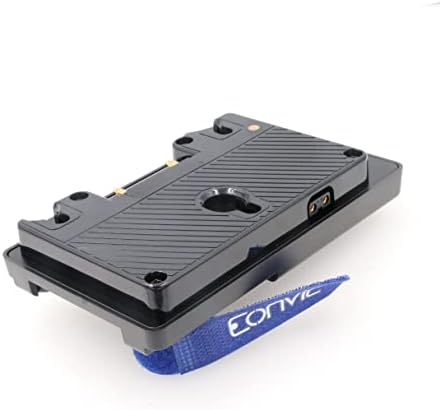 Конвертор акумулаторни батерии Eonvic Plate S-GP-A Gold Mount to V Mount Adapter Преобразувател на батерията