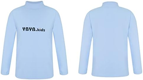 Loyan Kids/ Основни Многослойни Тениска За момчета и Момичета, тениски с дълъг ръкав, Мек Пуловер, Блузи, Поло, Терморубашки