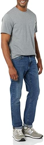 Мъжки приталенная тениска с кръгло деколте и къс ръкав Essentials , опаковка от 2 броя