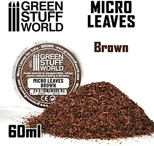 Светът зеленина - Микролисточки - Кафява смес за ландшафта 10613