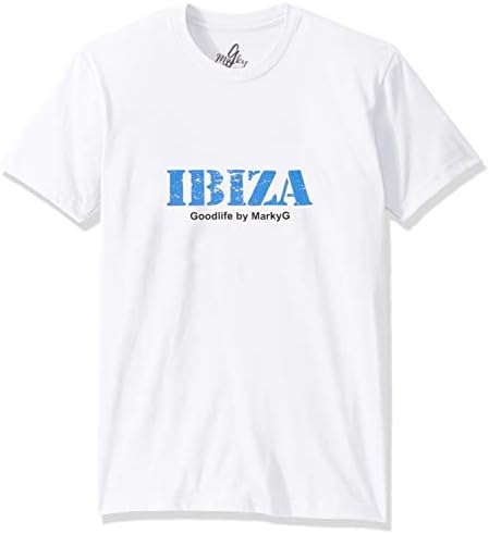 Marky G Apparel Ibiza Graphic Премия Оборудвана рокля с V-образно деколте