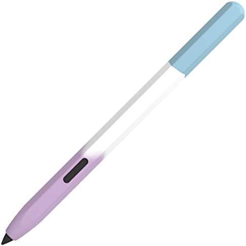 Калъф LOVE МЕЙ за Samsung Galaxy Tab S7/S7 +/S7 FE/S8 S Pen Sleeve, Цветен Силиконов калъф с розови дизайн, Нескользящая