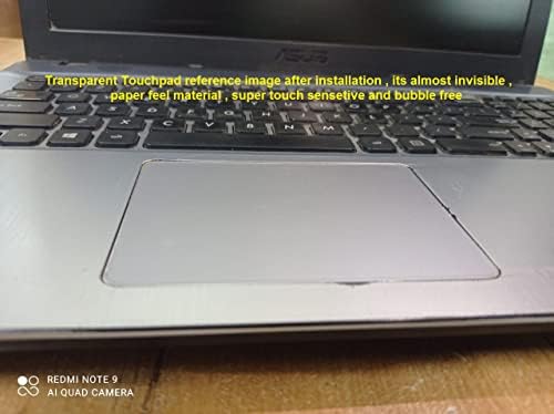 (2 броя) Защитно фолио за тракпад Ecomaholics за лаптоп Dell Latitude 5520 със сензорен панел 15,6 инча, Прозрачно Матово
