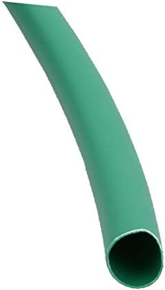 Polyolefin пожароустойчива тръба X-DREE с диаметър 1 м с вътрешен диаметър от 0,2 инча Зелен цвят за ремонт на тел (Tubo
