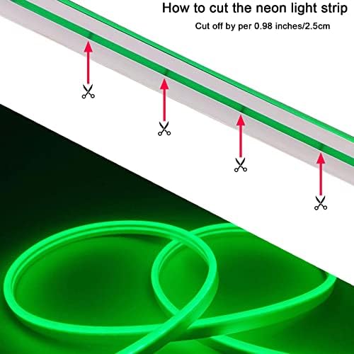 DSJJBLL лека нощ с Гъвкав Неон Веревочной Лента, Led Рязане за външно ивнутреннего използване на 16,4 Фута /Комплект