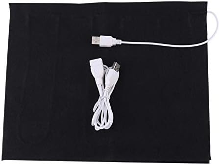Weojeviy Топло за облекло, 5 В USB Топло От Въглеродни влакна, 35 ℃-50 ℃ Електрически Нагревателен Елемент за Тъкани