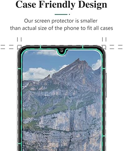 Защитно фолио Pokolan [3 опаковки] за Samsung Galaxy A32 5G, закалено стъкло M12, твърдост 9H, без мехурчета, защита