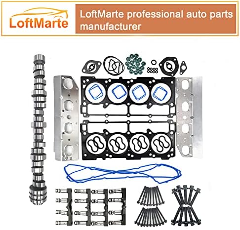 LoftMarte 53021726AE Комплект уплътнения на главата разпределителен вал MDS Hemi Lifters, Съвместим 2009- Dodge Ram