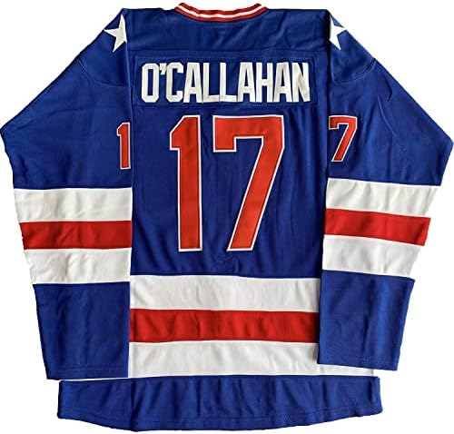 Хокей на майк олимпийския отбор на САЩ, 1980 г., Хокей тениски С Бродирани букви и цифри S-XXXL