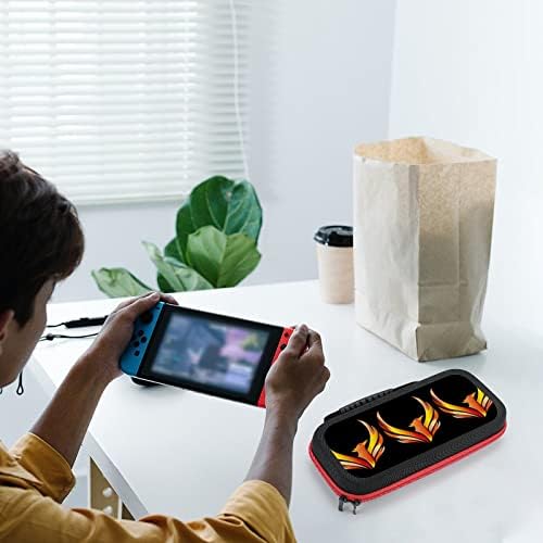 Калъф за носене Fire Phoenix Switch Защитен Калъф Твърд Калъф За Пътуване Съвместими с Nintendo Switch