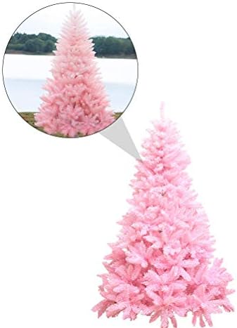 Творческа украса за Коледната елха Abaodam 120 см (Розово), използвани за празнуване на Коледа