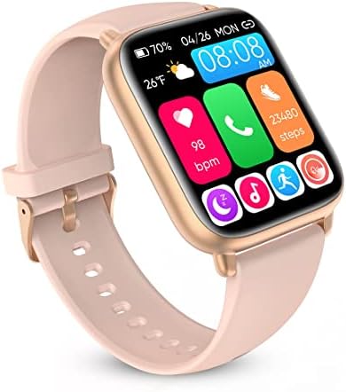 Смарт часовници NiUFFiT Activity Fitness Тракер с избиране и отговор на Bluetooth, 2023 Умни часа за Android телефони