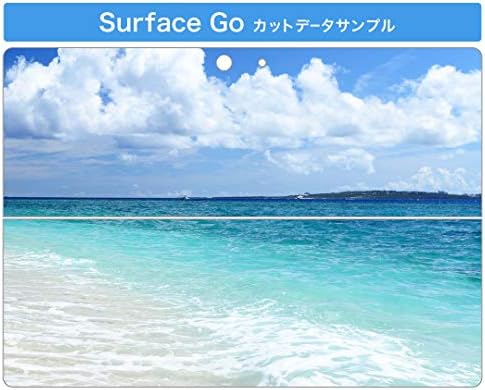 стикер igsticker за Microsoft Surface Go/Go 2, Ультратонкая Защитен Стикер за тялото, Скинове 014899, Лятото, морето,