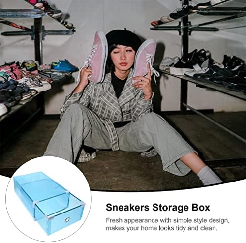 Органайзер за грим, Штабелируемый Кутия, Кутии За Съхранение на обувки: Пластмасова Кутия За съхранение на Маратонки,