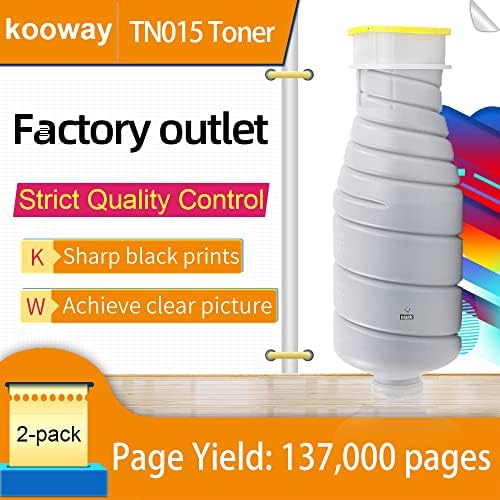 съвместим с kooway касета с тонер TN015/A3VV131/TN-015 черен цвят за Konica-Minolta BizHub Pro 951 / 137 000 страници