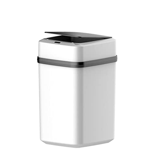 ZHAOLEI Интелигентна Индукционное Кошчето за боклук с Капак Кухненско Кофа за Боклук Домашно Автоматично Отваряне и затваряне