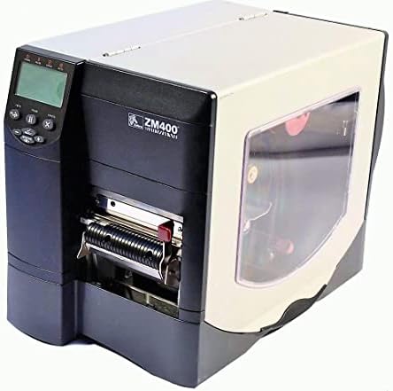 Zebra ZM400 ZM4G1-2001-4000T Термотрансферный Принтер за етикети с баркод, Паралелен и USB-Белачка Назад 203 точки/инч