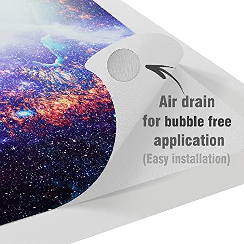 Vinyl обвивка Lex Altern е Съвместима с MacBook Air 13 инча Mac Pro 16 Retina 15 12 2019 2020 2018 Galaxy Dust Лилаво