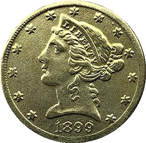 1899 Американски Монети Liberty Орел, Златна Криптовалюта, Любима Монета, Реплика, Възпоменателна Монета, Са Подбрани