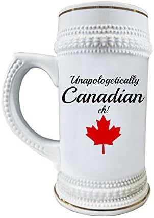 Канадската Бира Чаша с Кленов лист - най-Добрият Сувенир на 150-та Годишнина - Уникална иновация, Керамична Чаша с 22