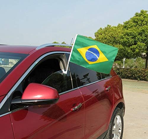 Бразилия Флаг на страната Бразилия Тежкотоварни Автомобили Флаг 12 x 18 Нов ..