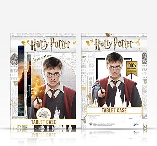 Дизайн на своята практика за главата Официално Лицензиран Harry Potter Ravenclaw Aguamenti Deathly Смъртта IX Кожен Калъф-книжка-джобен формат и е Съвместим с Apple iPad Pro 10.5 (2017)