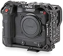 Наклонен пълен корпуса на фотоапарата, съвместим с Canon C70 – Черно | Монтиране на аксесоари, чрез инсталиране на ръководството