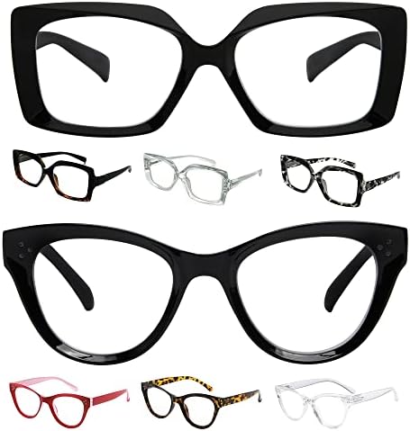 Eyekepper Спестете 10% на 4 опаковки женски очила за четене и 4 опаковки ридеров за жени +2,00