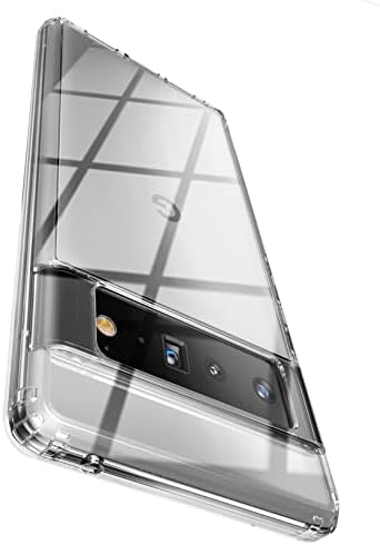 Калъф за носене на колан, предназначен за Google Pixel 6 Pro, Прозрачен Калъф за телефон с клипс за кобур (2021)