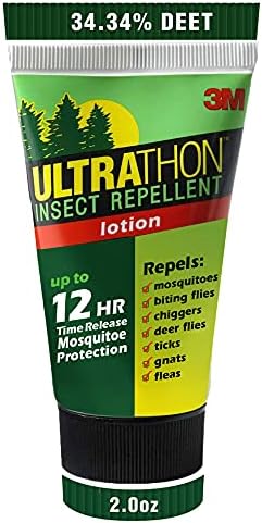 Ултратънък лосион срещу насекоми със защита от време на време, освобождаване до 12 часа (опаковка от 3 броя)