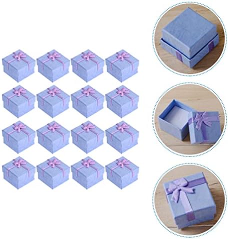 Подаръчни Кутии Cabilock Подаръчни Кутии Подаръчни Кутии Лилаво Гривна 24шт Опаковъчни Кутии за Пръстеновидни Гривни
