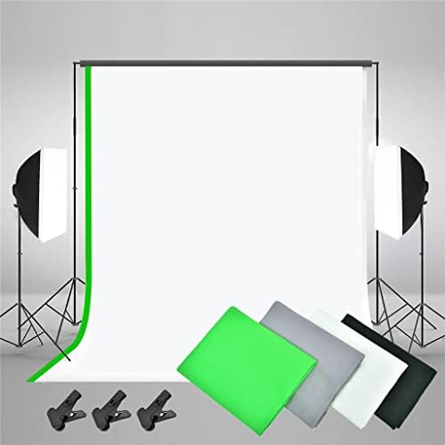 ZLXDP Система за Подпомагане на фона на 2 *3 м Софтбокс за фото студио Чадър Комплект Непрекъснато Осветление Текстилен