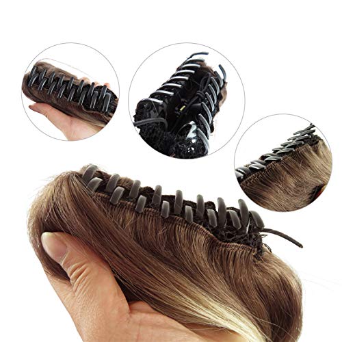 Remeehi Директни Конские Опашки От Истински Човешки коси, изкуствена коса С Клипс под формата на Нокът, Удължаване на