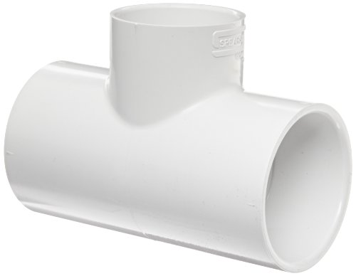 Фитинг за тръба от PVC серия Спиърс 401, Чай, Схема 40, Бял, Гнездо 1 x 1/2