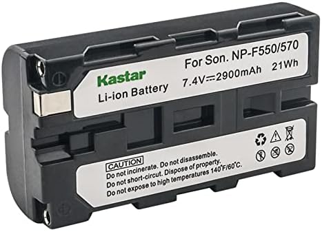Подмяна на стена зарядно устройство ac Kastar NP-F550/NP-F570 за Безжичен Електронното видео Слайдер Neewer 80Cm, Neewer ER1-80/ER1-100 31,5/80 см 39,4/100 см