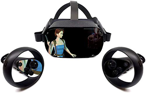 Стикер върху кожата слушалки Oculus Quest VR survival horror game Vinyl Стикер за слушалки и контролер от ok anh yeu