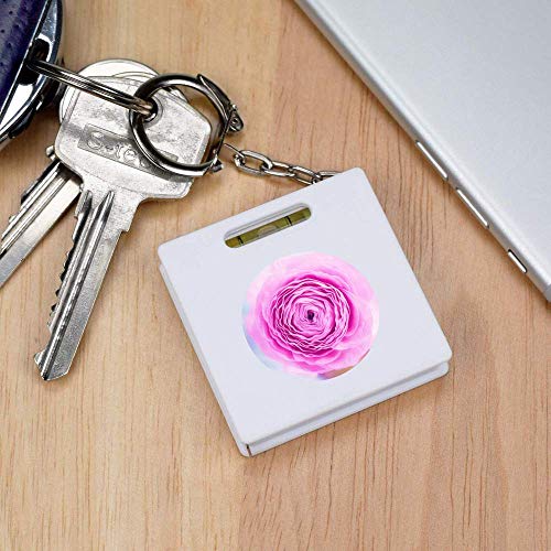 Рулетка за ключове Розово цвете /Инструмент за измерване на нивелир (KM00010296)