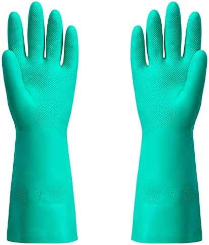 Химически Устойчиви Нитриловые ръкавици ThxToms, са Устойчиви на домакински киселини, основи, разтворители и масла, които