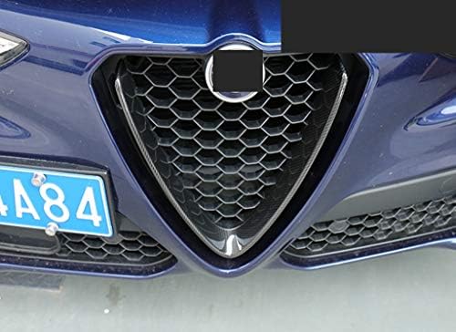 Eppar Нова Капак преден капак от въглеродни влакна, която е Съвместима с ALFA Romeo Stelvio 2017-2019 (1 бр.)