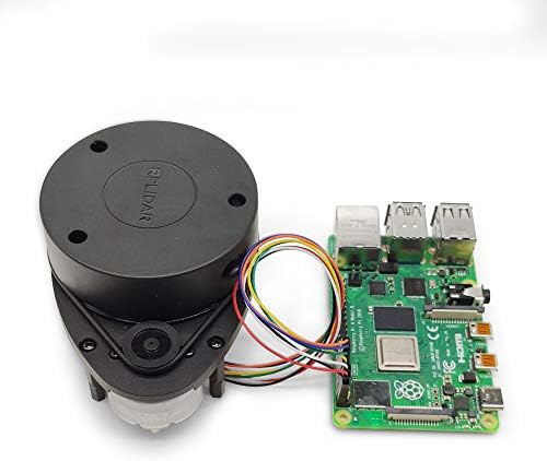 WayPonDEV RPLIDAR A1M8 360-градусные Лидарные сензори за обучение на робота Преодоляване на пречки и произвеждат, комплект