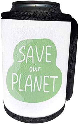 Кампания 3dRose Спаси нашата планета - за Опаковане на бутилки-kool (cc-360484-1)