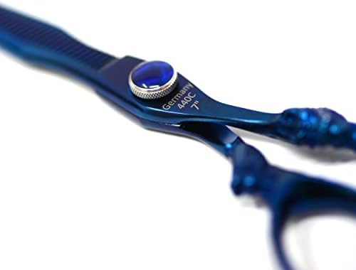 XPERSIS PRO За Подстригване на коса С дръжка Blue Dragon Остри Фризьорски ножици и Филировочные ножици Лек От Висококачествена