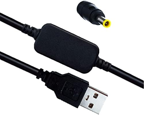 Кабел увеличава преобразувател на постоянен ток от 5 до 12 ПРЕЗ USB, Кабел за увеличаване на напрежението 5,5x2,1mm,