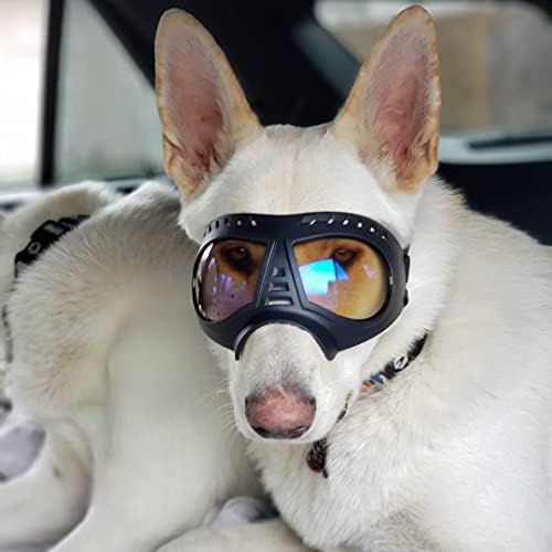 Слънчеви очила за кучета от Големи Породи, Слънчеви Очила за кучета от Средни породи, Ветроупорен Очила-Маска за кучета