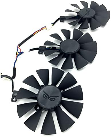 3 бр./лот 88 мм T129215SU 0.5 A Fan Охлаждане за Видеокартата ASUS STRIX GTX980Ti/R9 390X/R9 390