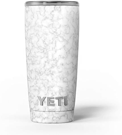 Дизайн Skinz Slate Мраморна повърхност V53 - Набор от винил оберток със стикер на кожата, Съвместим с бокалами Yeti Rambler