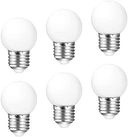 Led Нощна лампа Poinivo мощност 1 W, Led Крушки E26 G45/G14 мощност 1 W, Малки електрически крушки във формата на Глобус