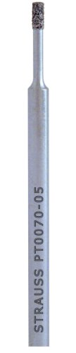 Циклене на болт Strauss, Диамантена Малки, Кръгли, Дребни, с Дължина 55 мм, Широчина 1,75 мм, дебелина 3.0 мм
