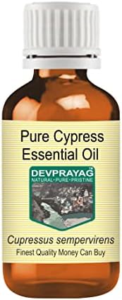 Чисто етерично масло от кипарис Devprayag (Cupressus sempervirens) Дестилиран с пара, 10 мл (0,33 грама)