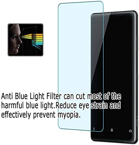 Защитно фолио Puccy 3 Pack за защита на екрана от синя светлина, която е съвместима с фолио OLYMPUS Tough TG-6 TPU Guard